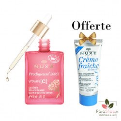 NUXE PACK PRODIGIEUSE BOOST SERUM VITAMINE C + CREME FRAICHE DE BEAUTE 3EN1 30ML OFFERTE NUXE PACK PRODIGIEUSE BOOST SERUM VITAMINE C + CREME FRAICHE DE BEAUTE 3EN1 30ML OFFERTE