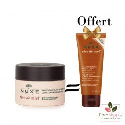 NUXE PACK REVE DE MIEL Baume Visage + Gel nettoyant SURGRAS 100ML OFFERT NUXE PACK REVE DE MIEL Baume Visage + Gel nettoyant SURGRAS 100ML OFFERT