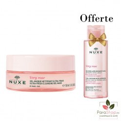 NUXE PACK VERY ROSE GEL MASQUE NETTOYANT + VERY ROSE Eau Micellaire 100ML OFFERTE NUXE PACK VERY ROSE GEL MASQUE NETTOYANT + VERY ROSE Eau Micellaire 100ML OFFERTE