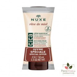 NUXE REVE DE MIEL CICA Creme Mains Riche X2 50ML