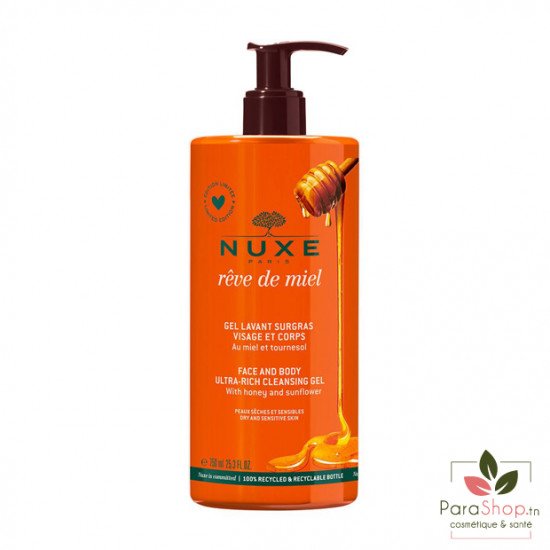 Nuxe Reve de miel Gel Lavant SURGRAS 750ML