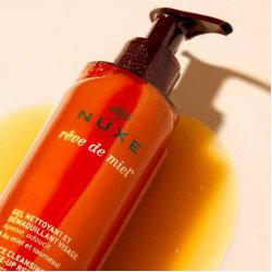 Nuxe Reve de miel Gel Nettoyant et Demaquillant visage 200ML Nuxe Reve de miel Gel Nettoyant et Demaquillant visage 200ML