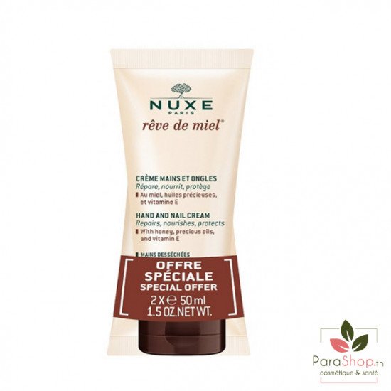 NUXE RÊVE DE MIEL PACK CRÈME MAINS ET ONGLES 2X 50ML