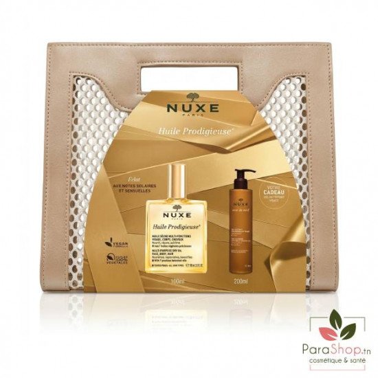 NUXE SAC Huile Prodigieuse 100ML+ Reve De Miel Gel Nettoyant 200ML OFFERT