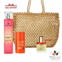 Nuxe Sac Sun Serum En Stick Solaire + Very Rose Eau Voluptueuse Parfumante