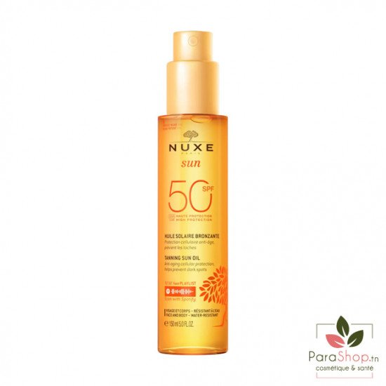 NUXE Sun Huile Bronzante SPF50 150ML