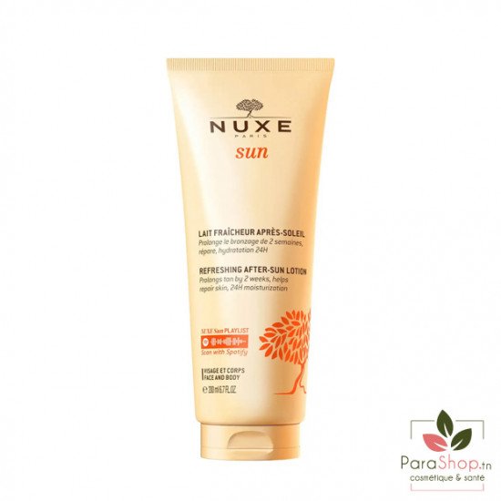 NUXE Sun Lait Fraîcheur Après Soleil Visage et Corps 200ML NUXE Sun Lait Fraîcheur Après Soleil Visage et Corps 200ML