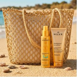 NUXE SUN SAC Brume Fraiche SPF30 + Lait de Corps Sublimateur 200ML OFFERT