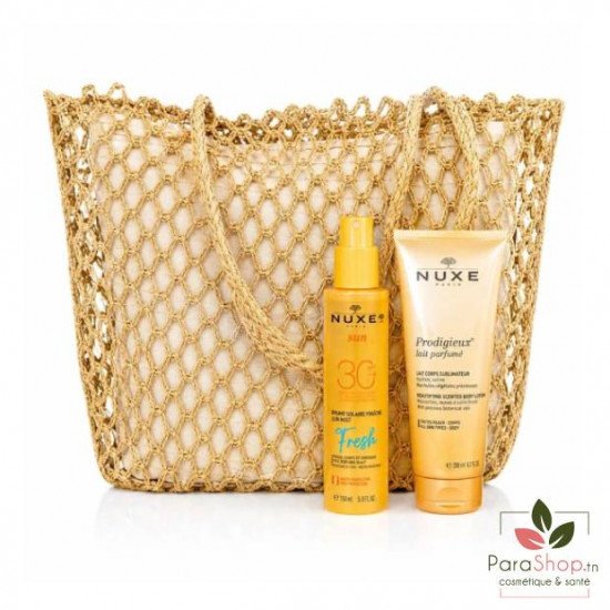 NUXE SUN SAC Brume Fraiche SPF30 + Lait de Corps Sublimateur 200ML OFFERT NUXE SUN SAC Brume Fraiche SPF30 + Lait de Corps Sublimateur 200ML OFFERT