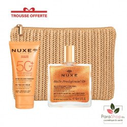 NUXE SUN TROUSSE Creme fondante SPF50+ +HUILE PRODIGIEUSE OR 50ML 
