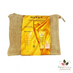 NUXE SUN TROUSSE Creme fondante SPF50+ + Prodigieux huile de douche 30ML + HUILE PRODIGIEUSE OR FLORALE 10ML OFFERTS NUXE SUN TROUSSE Creme fondante SPF50+ + Prodigieux huile de douche 30ML + HUILE PRODIGIEUSE OR FLORALE 10ML OFFERTS