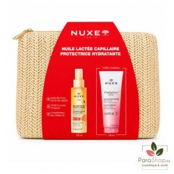 NUXE SUN TROUSSE Huile Lactee Capillaire + Gellee de Douche 100ML OFFERTE