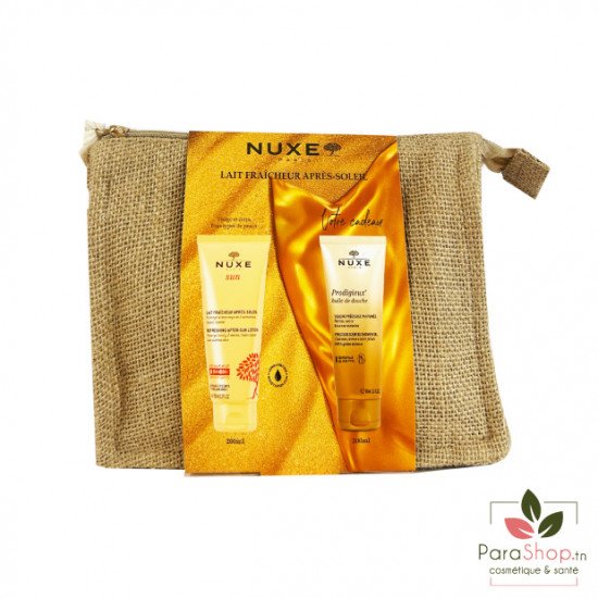 NUXE Sun Trousse Lait Fraîcheur Après Soleil + Prodigieux huile de douche 200ML NUXE Sun Trousse Lait Fraîcheur Après Soleil + Prodigieux huile de douche 200ML