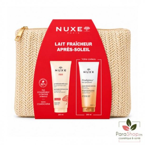 NUXE Sun Trousse Lait Fraîcheur Après Soleil + Prodigieux huile de douche 200ML NUXE Sun Trousse Lait Fraîcheur Après Soleil + Prodigieux huile de douche 200ML