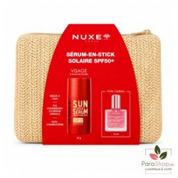 NUXE TROUSSE SERUM EN STICK SPF50+ +HUILE PRODIGIEUSE OR FLORALE 10ML OFFERTE