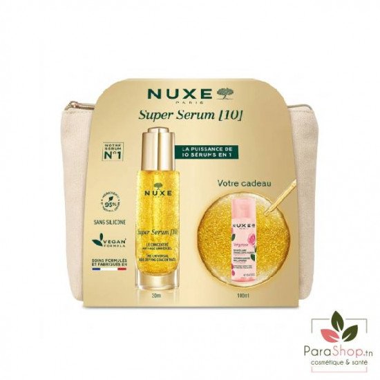 NUXE Trousse Super Serum [10] 30ML + Very Rose Eau Demaquillante 100ML