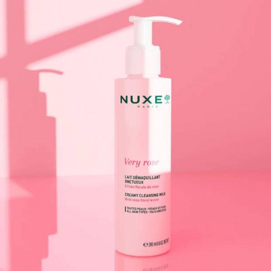 NUXE VERY ROSE Lait Demaquillant Onctueux 200ML NUXE VERY ROSE Lait Demaquillant Onctueux 200ML
