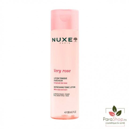 NUXE VERY ROSE Lotion Tonique Fraicheur 200ML NUXE VERY ROSE Lotion Tonique Fraicheur 200ML