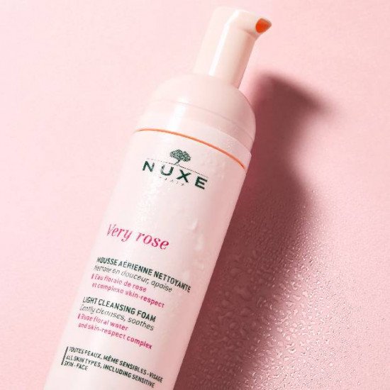 NUXE VERY ROSE Mousse Aerienne Nettoyante 150ML NUXE VERY ROSE Mousse Aerienne Nettoyante 150ML