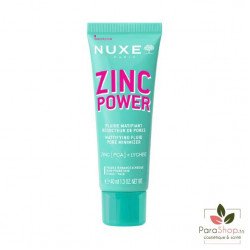 NUXE ZINC POWER Fluide Matifiant Reducteur De Pores 40ML NUXE ZINC POWER Fluide Matifiant Reducteur De Pores 40ML