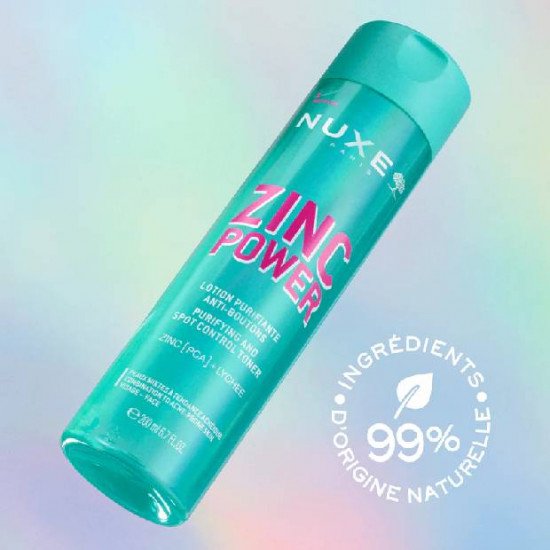 NUXE ZINC POWER Lotion Purifiante Anti Boutons 200ML