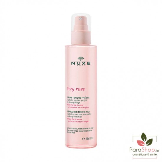 NUXE VERY ROSE Brume Tonique Fraiche 200ML