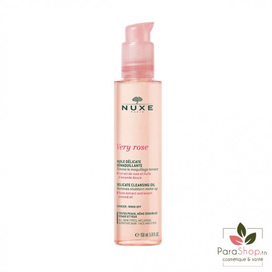 NUXE VERY ROSE Huile Délicate Démaquillante 150ML