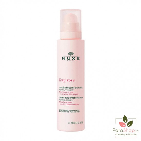 NUXE VERY ROSE Lait Demaquillant Onctueux 200ML