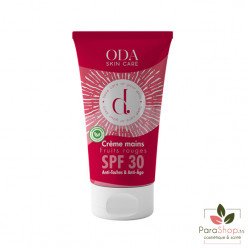 ODA Cremes Mains SPF30 50ML - Fruits Rouges  ODA Cremes Mains SPF30 50ML - Fruits Rouges