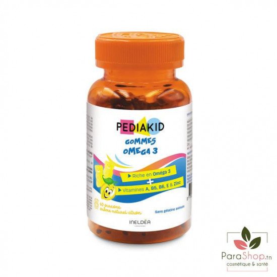 Pediakid Gommes Omega 3 - 60 Gommes