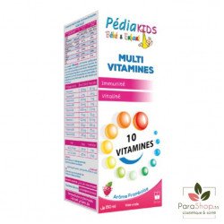 PEDIAKIDS MULTI VITAMINES 150ML - FRAMBOISE  PEDIAKIDS MULTI VITAMINES 150ML - FRAMBOISE