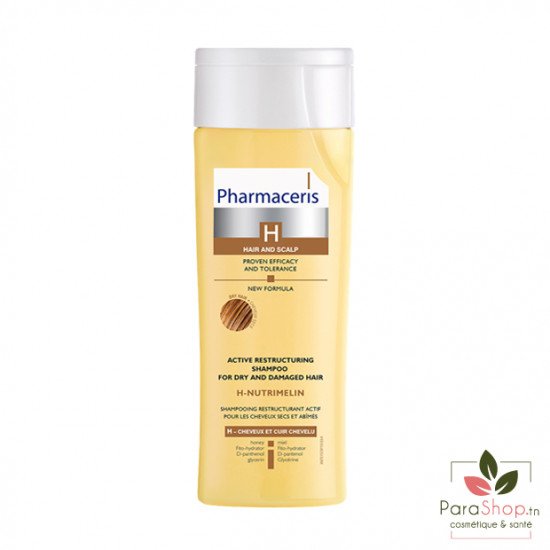 PHARMACERIS H-NUTRIMELIN SHAMPOOING CHEVEUX SEC ET ABÎMES