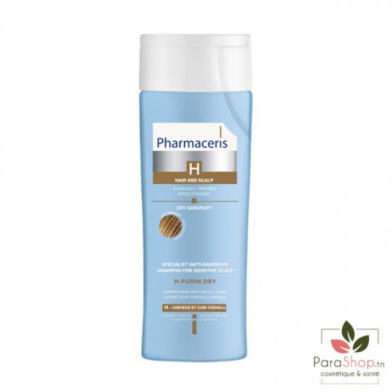 PHARMACERIS H-PURIN DRY SHAMPOOING ANTI-PELLICULES SÉCHES 