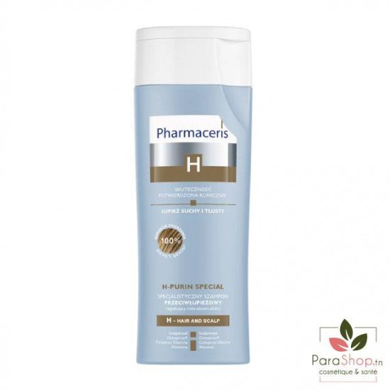PHARMACERIS H PURIN SPECIAL SHAMPOOING ANTI PELLICULAIRE 250ML PHARMACERIS H PURIN SPECIAL SHAMPOOING ANTI PELLICULAIRE 250ML