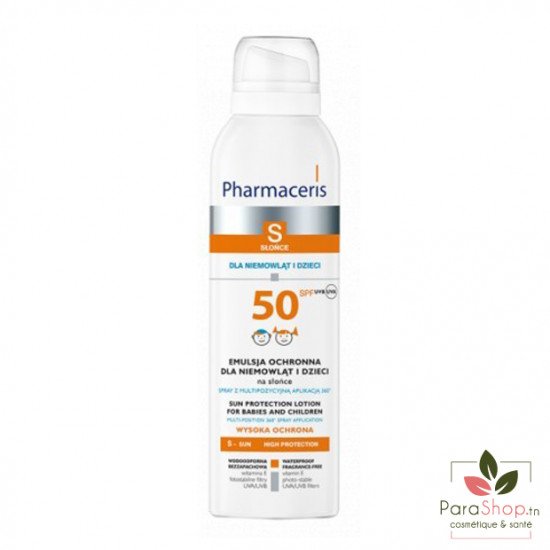 PHARMACERIS S SPRAY Bébés et Enfants SPF50 150ML