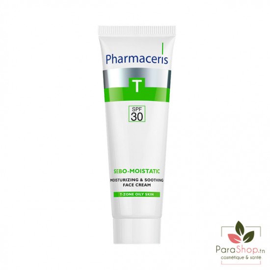 Pharmaceris T SEBO-MOISTATIC CRÈME HYDRATANTE APAISANTE SPF30