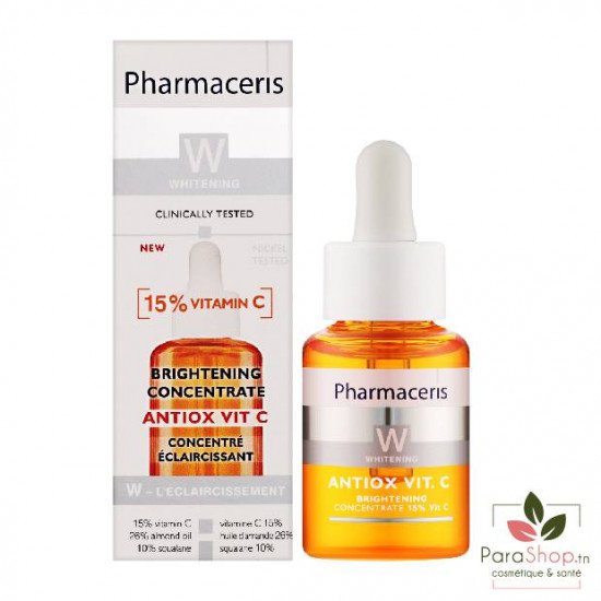 PHARMACERIS W ANTIOX 15% VITAMIN C 30ML PHARMACERIS W ANTIOX 15% VITAMIN C 30ML