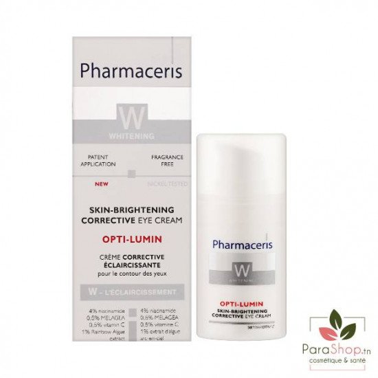 PHARMACERIS W OPTI LUMIN Creme Eclaircissante Yeux 15ML PHARMACERIS W OPTI LUMIN Creme Eclaircissante Yeux 15ML