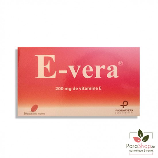 PHARMAVERA E-VERA 200MG 30 capsules