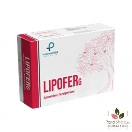PHARMAVERA LIPOFERG 30 CAPSULES PHARMAVERA LIPOFERG 30 CAPSULES