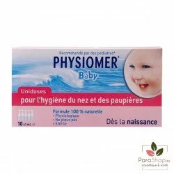 PHYSIOMER BABY UNIDOSES 10X5ML