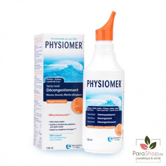 PHYSIOMER HYPERTONIQUE 135ML PHYSIOMER HYPERTONIQUE 135ML