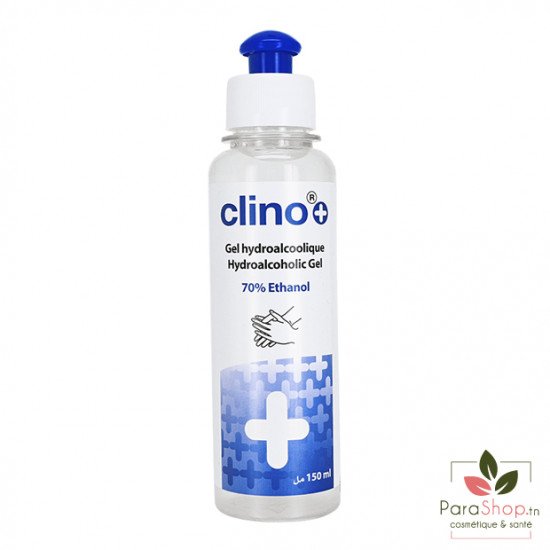 CLINO+ GEL MAINS HYDROALCOOLIQUE 150ML 