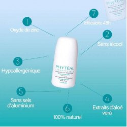PHYTEAL DEODORANT ANTI TRANSPIRANT 50ML