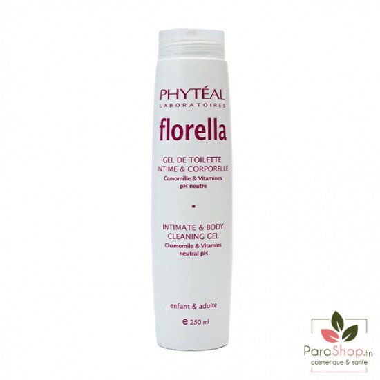 PHYTEAL FLORELLA GEL DE TOILETTE INTIME ET CORPORELLE 250ML