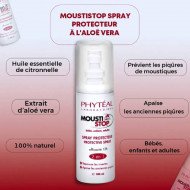 PHYTEAL MOUSTISTOP SPRAY PROTECTEUR 100ML PHYTEAL MOUSTISTOP SPRAY PROTECTEUR 100ML