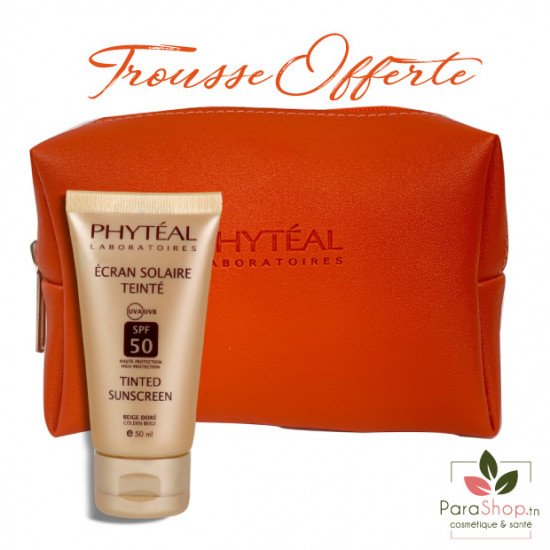 PHYTÉAL TROUSSE ÉCRAN TEINTE SPF50 - Beige Doré PHYTÉAL TROUSSE ÉCRAN TEINTE SPF50 - Beige Doré