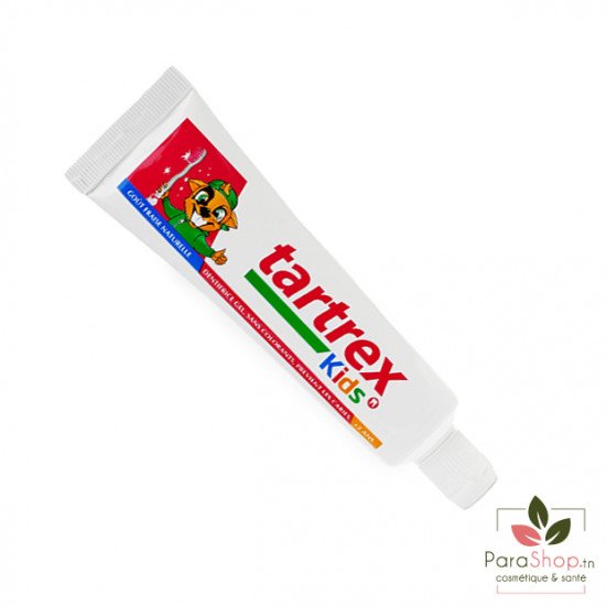 TARTREX KIDS DENTIFRICE GOUT FRAISE 2 ANS+ 50ML