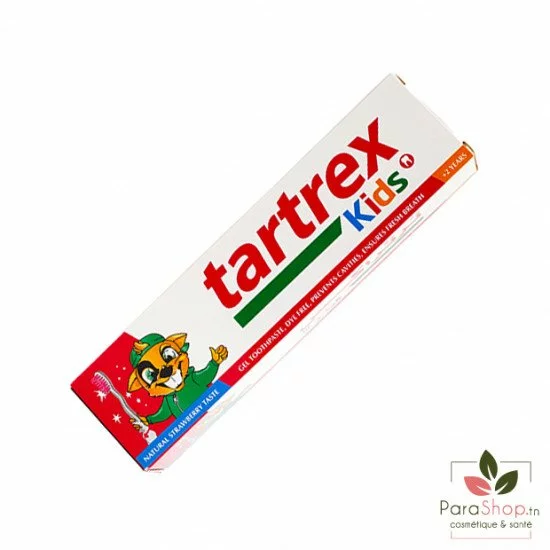 TARTREX KIDS DENTIFRICE GOUT FRAISE 2 ANS+ 50ML TARTREX KIDS DENTIFRICE GOUT FRAISE 2 ANS+ 50ML