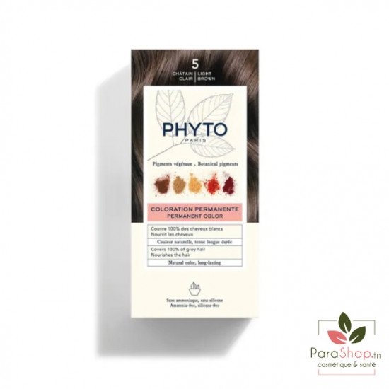 PHYTOCOLOR - COULEUR SOIN 5 CHATAIN CLAIR